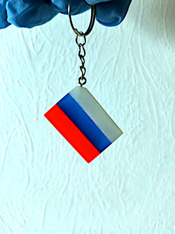 Брелок флаг России "Триколор"