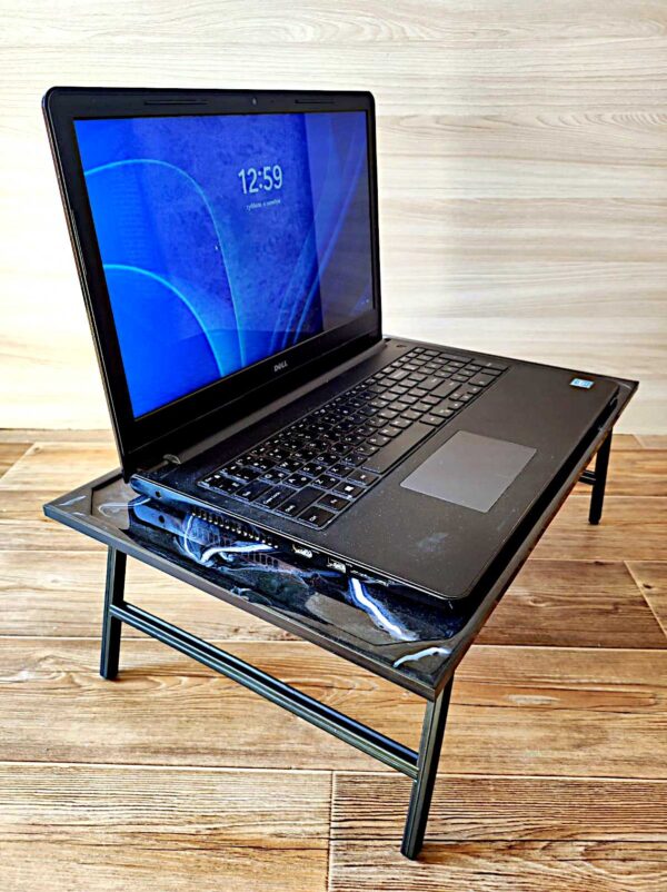 Прикроватный столик "Черный мрамор"